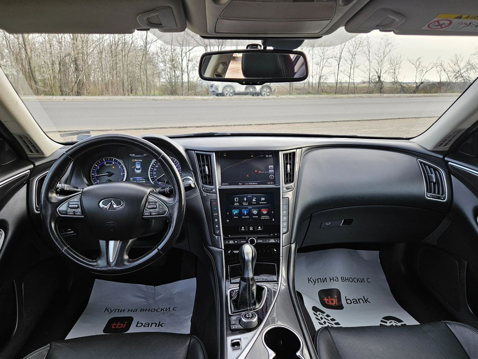 Infiniti Q50 2.2D* 170hp* Navi* Start/Stop, снимка 8 - Автомобили и джипове - 53988368