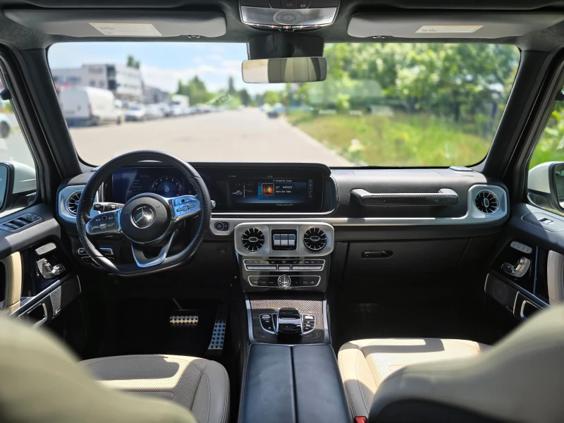 Mercedes-Benz G 500 G550 * AMG Line * BURMESTER * ВСИЧКИ ЕКСТРИ * , снимка 10 - Автомобили и джипове - 52891115