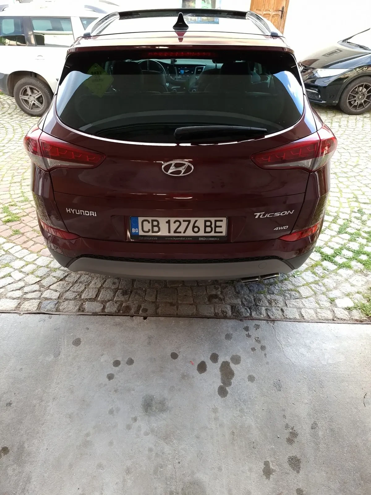 Hyundai Tucson 2.0CRDI 185 -Панорама, обдухване, подгрев, снимка 4 - Автомобили и джипове - 54704113