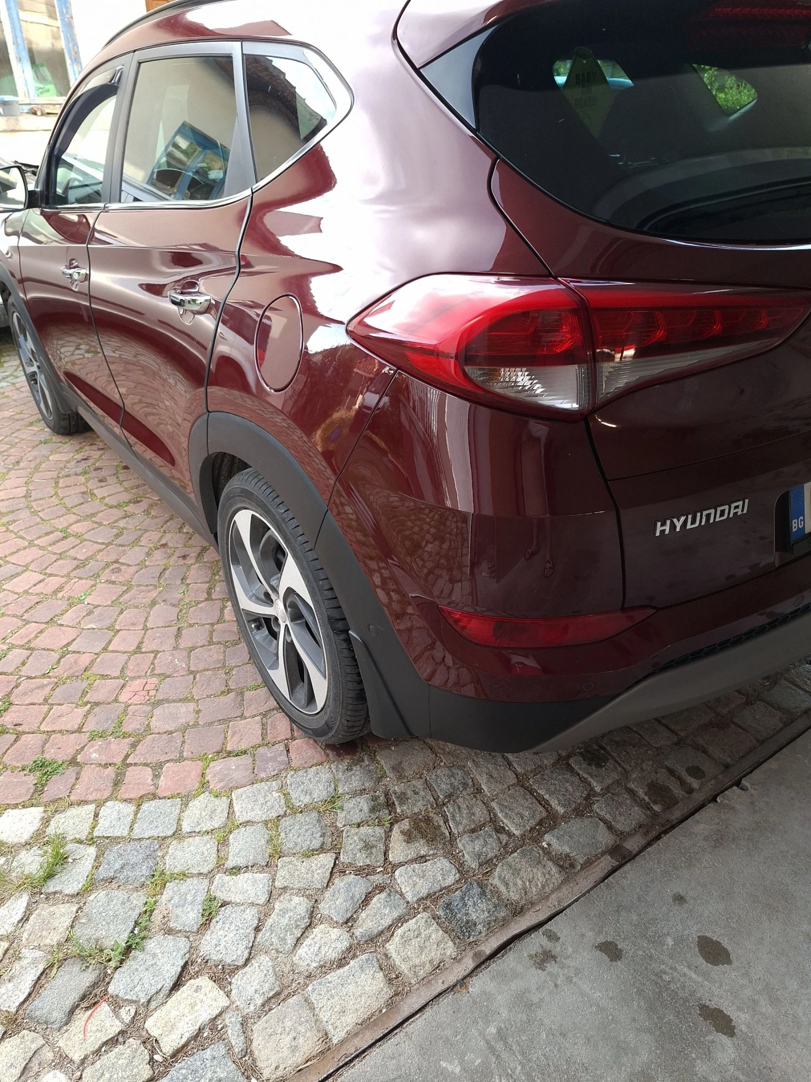 Hyundai Tucson 2.0CRDI 185 -Панорама, обдухване, подгрев, снимка 6 - Автомобили и джипове - 54704113