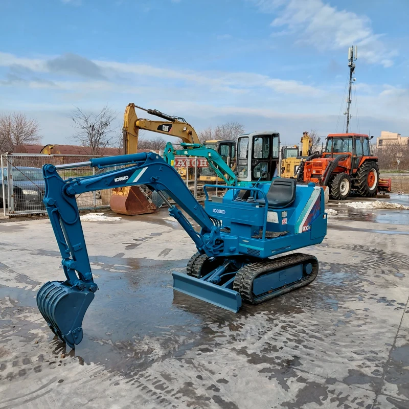 Багер Kobelco SK014 * НАЛИЧЕН * ТОП СЪСТОЯНИЕ * 
