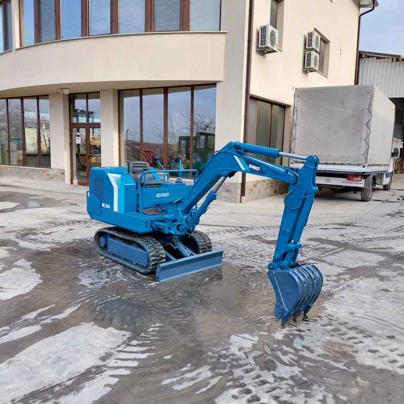 Багер Kobelco SK014 * НАЛИЧЕН * ТОП СЪСТОЯНИЕ * , снимка 7 - Индустриална техника - 51580684