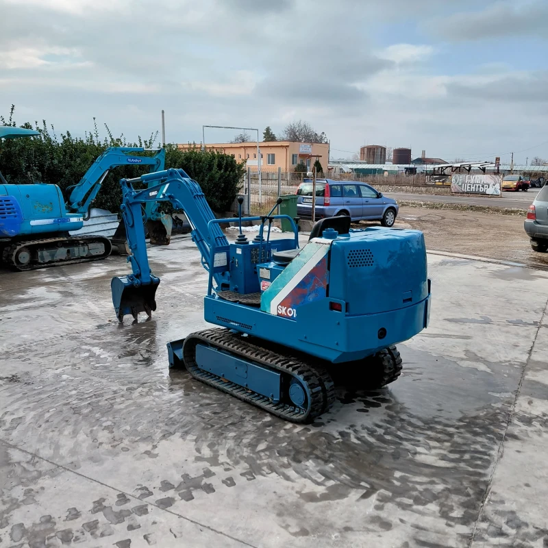 Багер Kobelco SK014 * НАЛИЧЕН * ТОП СЪСТОЯНИЕ * , снимка 3 - Индустриална техника - 51580684