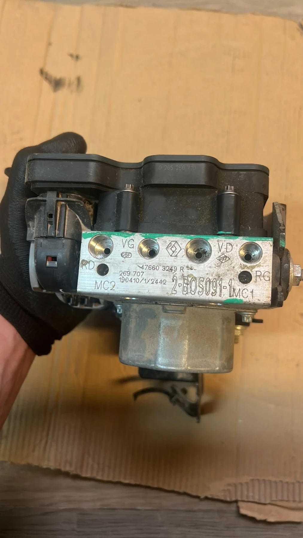 476603249R 0265256710  ABS ����� DACIA SANDERO II 476603249R  0265956560 | Mobile.bg � ����������� 5