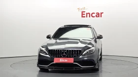 Mercedes-Benz C 63 AMG HUD* PANAMERICANA* 360* AMBIENT* BURMASTER* КРАЙНА, снимка 2