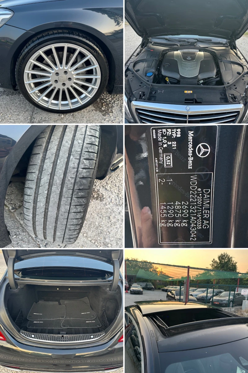 Mercedes-Benz S 350 d* Bluetec* AMG* LONG* 3TV* 100%km* TOP, снимка 7 - Автомобили и джипове - 50647457