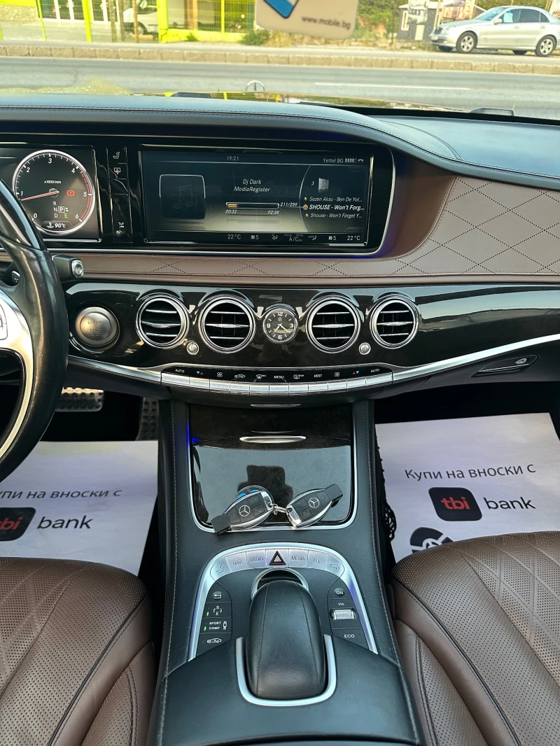 Mercedes-Benz S 350 d* Bluetec* AMG* LONG* 3TV* 100%km* TOP, снимка 13 - Автомобили и джипове - 50647457