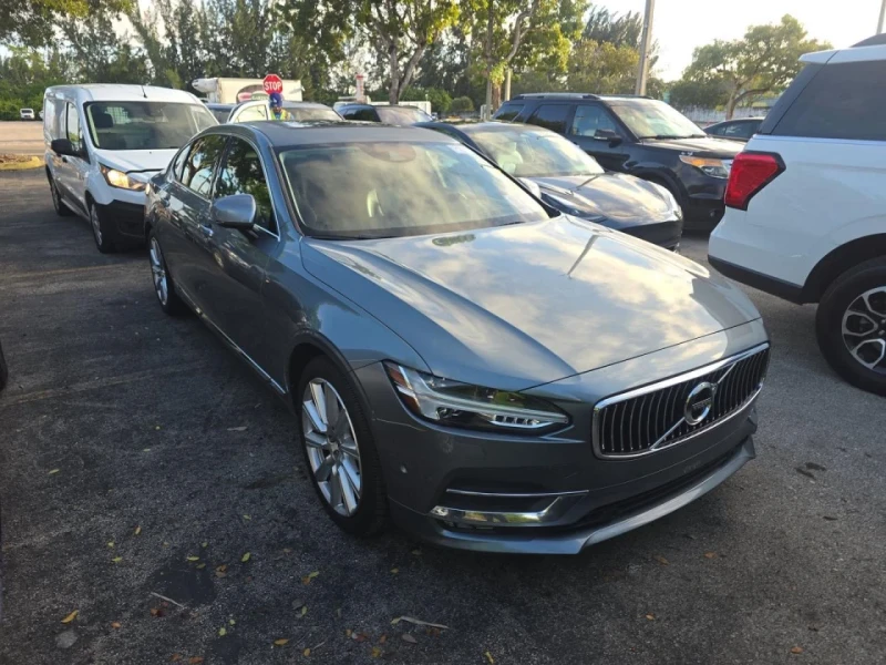 Volvo S90 T6 Inscription* 360cam* Heads-up display* Обдух* П, снимка 3 - Автомобили и джипове - 52317783