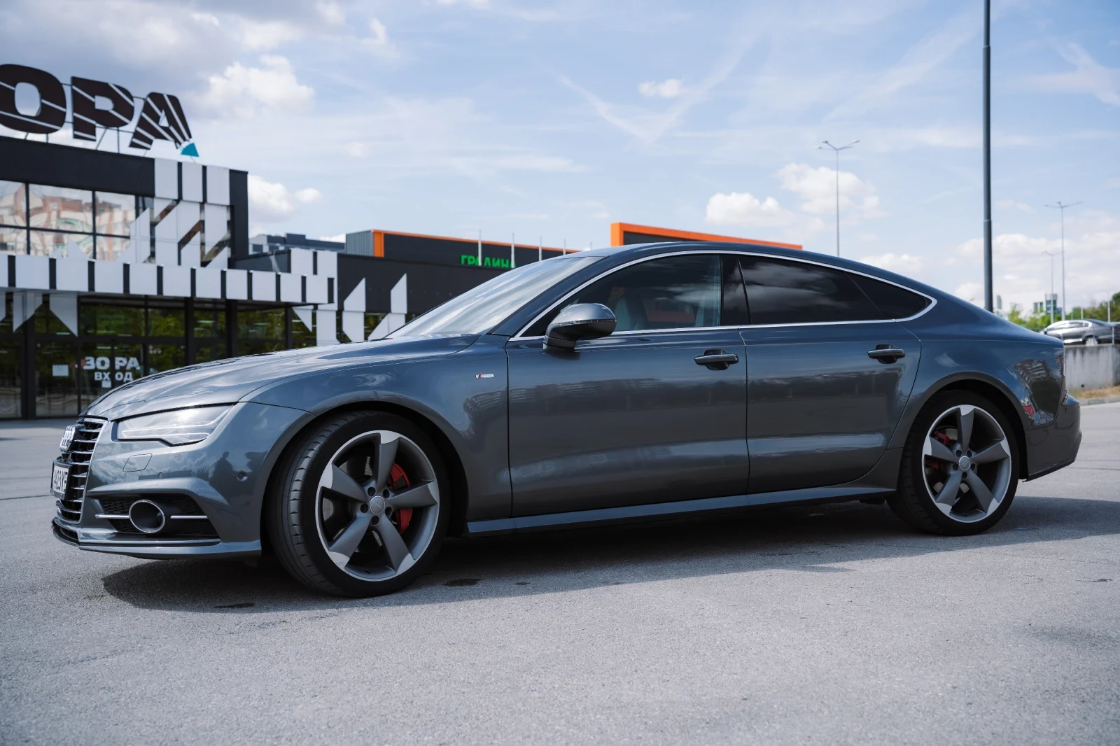 Audi A7  3.0 BiTDI* Matrix* S-Line* ActiveSound* KEYLES, снимка 4 - Автомобили и джипове - 55355677