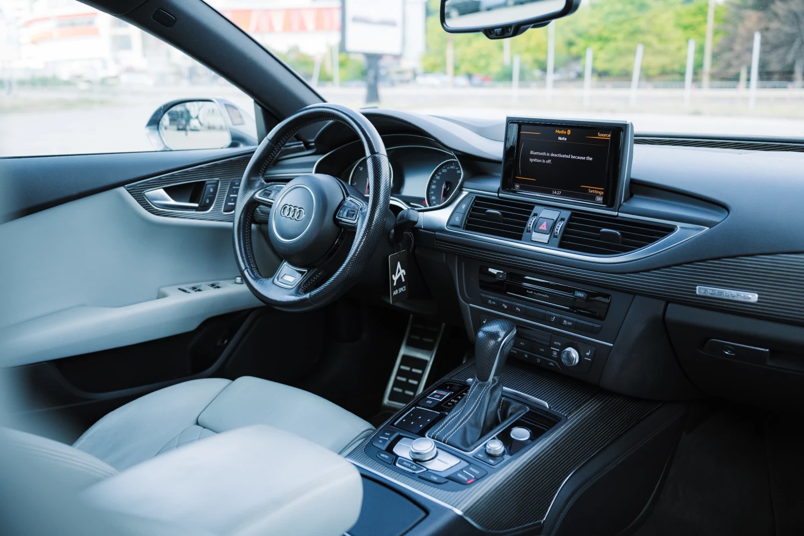 Audi A7  3.0 BiTDI* Matrix* S-Line* ActiveSound* KEYLES, снимка 7 - Автомобили и джипове - 55355677