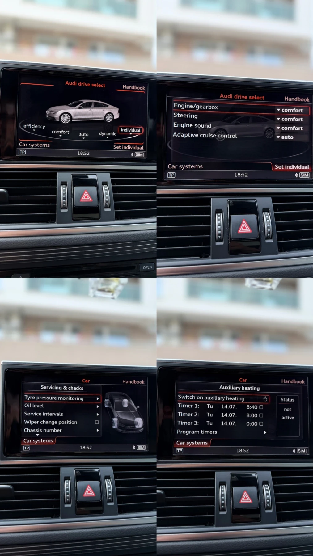 Audi A7  3.0 BiTDI* Matrix* S-Line* ActiveSound* KEYLES, снимка 8 - Автомобили и джипове - 55355677