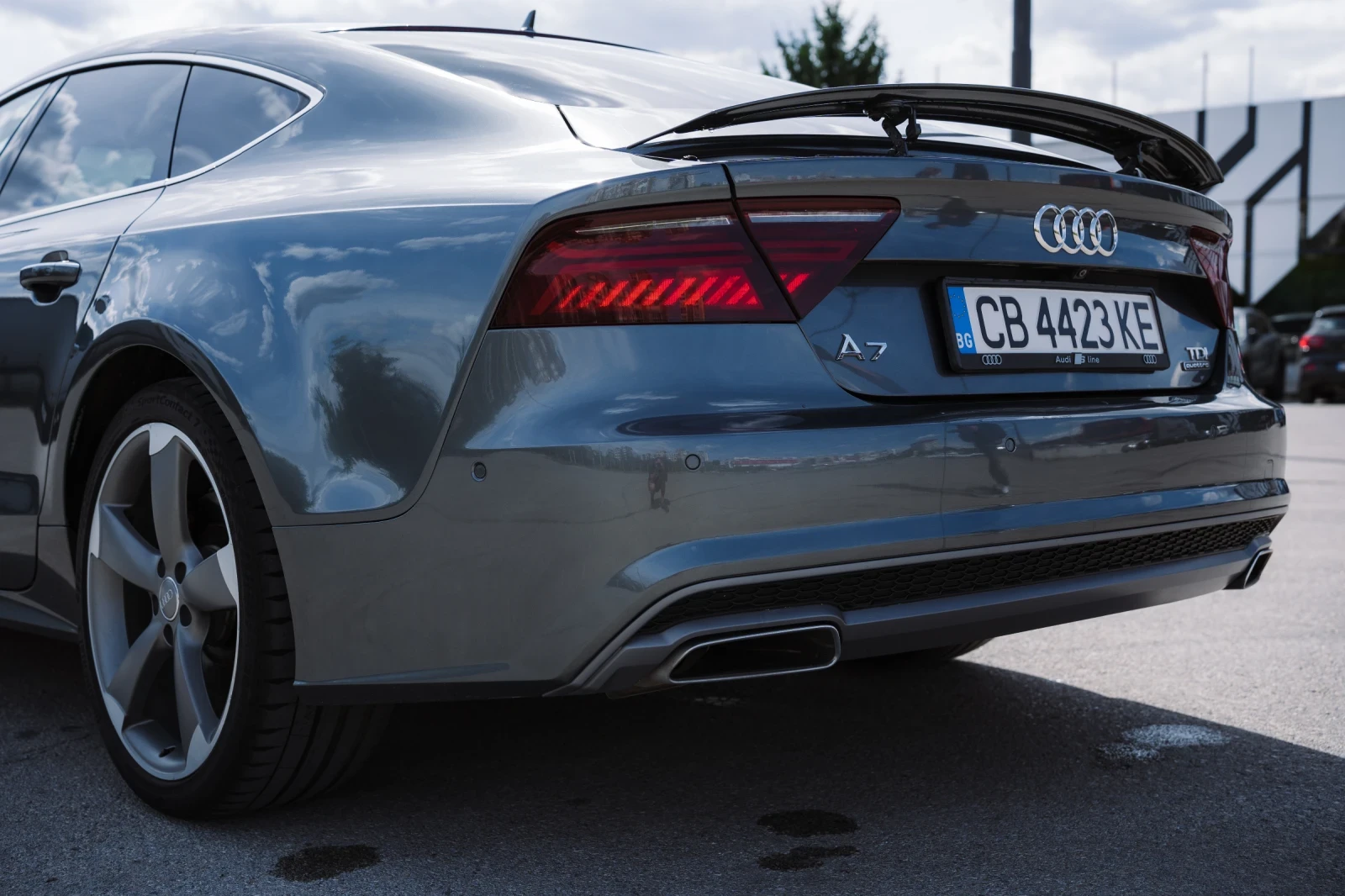 Audi A7  3.0 BiTDI* Matrix* S-Line* ActiveSound* KEYLES, снимка 5 - Автомобили и джипове - 55355677