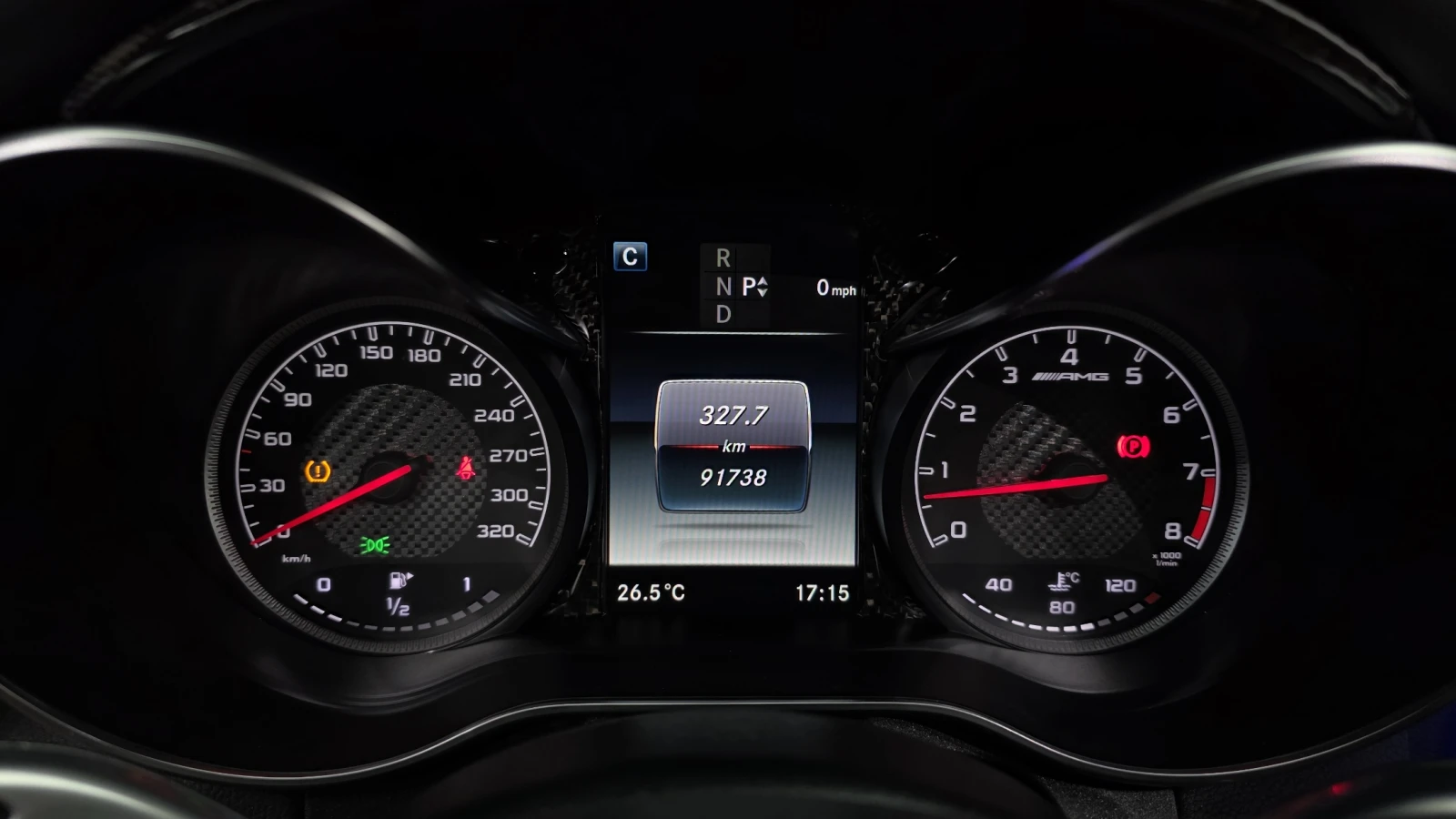 Mercedes-Benz C 63 AMG HUD* PANAMERICANA* 360* AMBIENT* BURMASTER* КРАЙНА, снимка 8 - Автомобили и джипове - 55194580