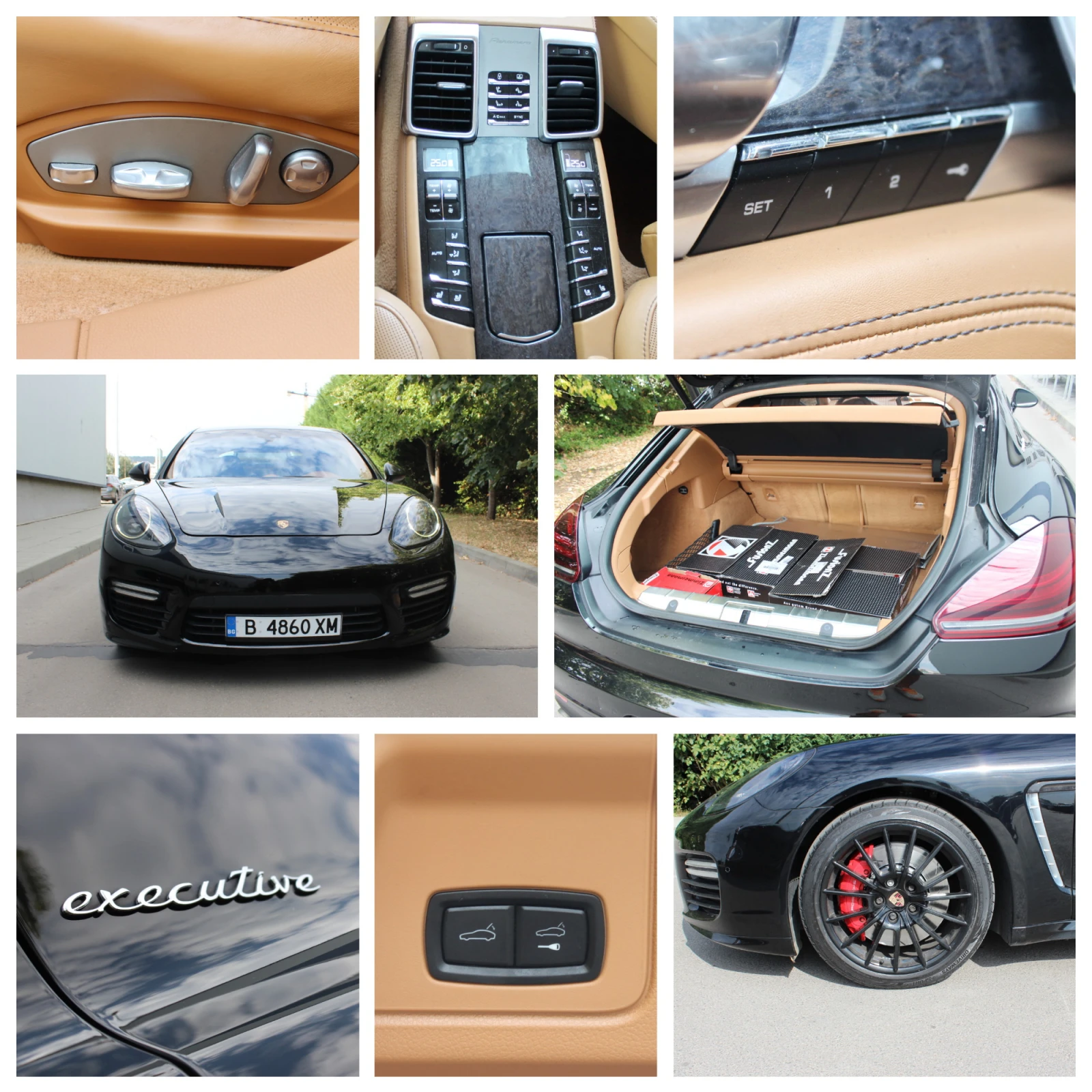 Porsche Panamera 4.8 V8 TURBO FACE  EXECUTIVE  , снимка 14 - Автомобили и джипове - 55833728