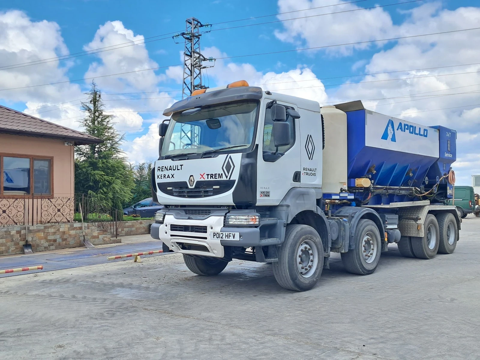 Renault Kerax БЕТОНОВ ВЪЗЕЛ-45КУБ., снимка 7 - Камиони - 55777411