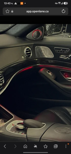 Mercedes-Benz S 63 AMG BURMESTER* ПОДГРЕВ* ОБДУХВАНЕ* CARFAX , снимка 10