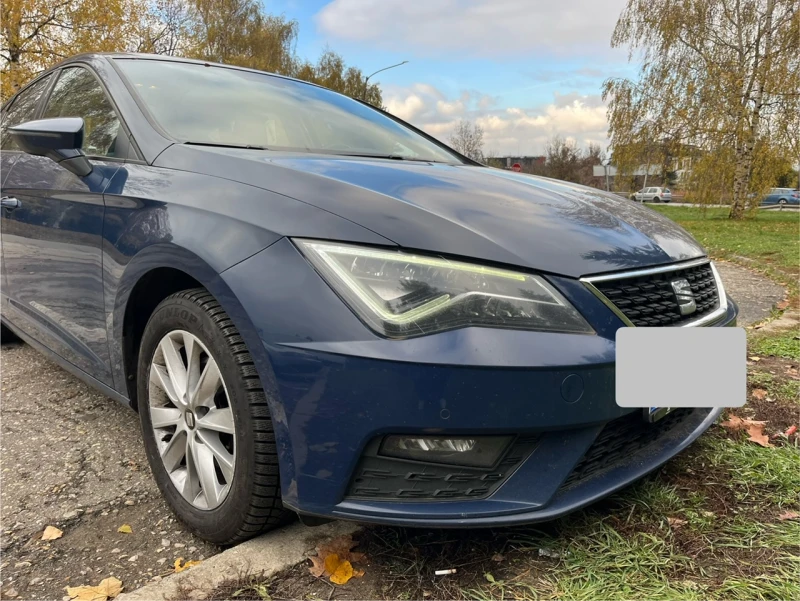 Seat Leon 1.6 TDI, 115 кс, LED, снимка 2 - Автомобили и джипове - 47993566