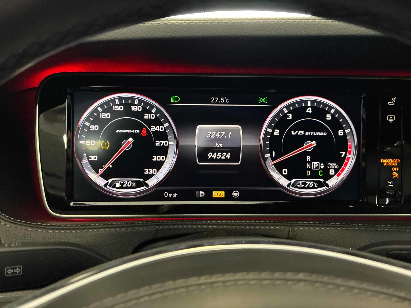 Mercedes-Benz S 63 AMG BURMESTER* ПОДГРЕВ* ОБДУХВАНЕ* CARFAX , снимка 7 - Автомобили и джипове - 55220031