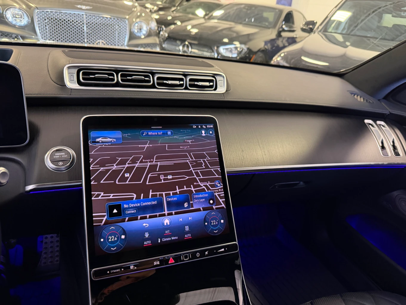 Mercedes-Benz S 500 Head up/ Air suspension | Mobile.bg � ����������� 8