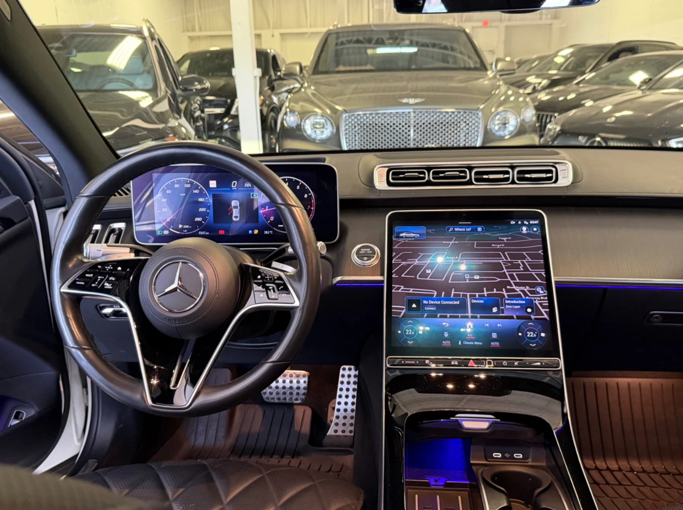 Mercedes-Benz S 500 Head up/ Air suspension | Mobile.bg � ����������� 9