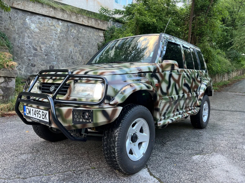 Suzuki Vitara 1.6i Gaz-Inj* 97h.p.* БЕЗ ТОЧКА РЪЖДА* , снимка 1 - Автомобили и джипове - 46231896