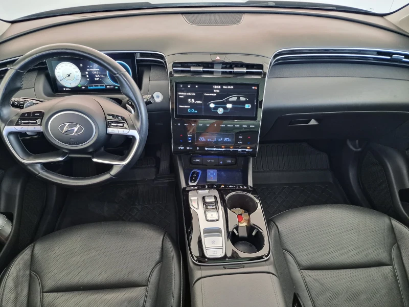 Hyundai Tucson HIBRID 1.6 230kc PANORAMA KOJA AUTOMAT GARANCIA TO, снимка 13 - Автомобили и джипове - 51843013