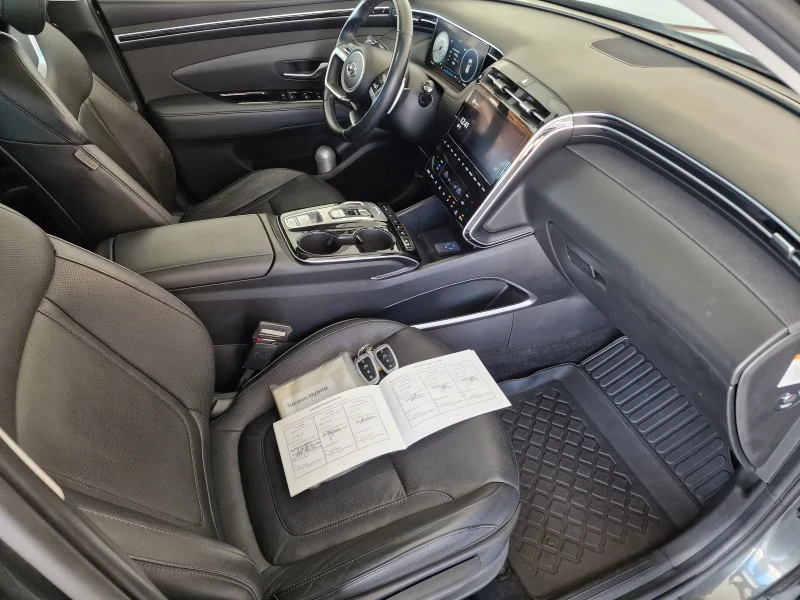 Hyundai Tucson HIBRID 1.6 230kc PANORAMA KOJA AUTOMAT GARANCIA TO, снимка 9 - Автомобили и джипове - 51843013