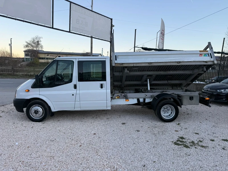 Ford Transit 2.4 Дизел, Тристранен самосвал, 7 местен, Климатик, снимка 12 - Бусове и автобуси - 52417075