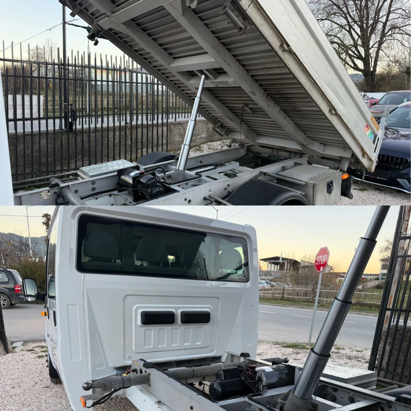 Ford Transit 2.4 Дизел, Тристранен самосвал, 7 местен, Климатик - изображение 9