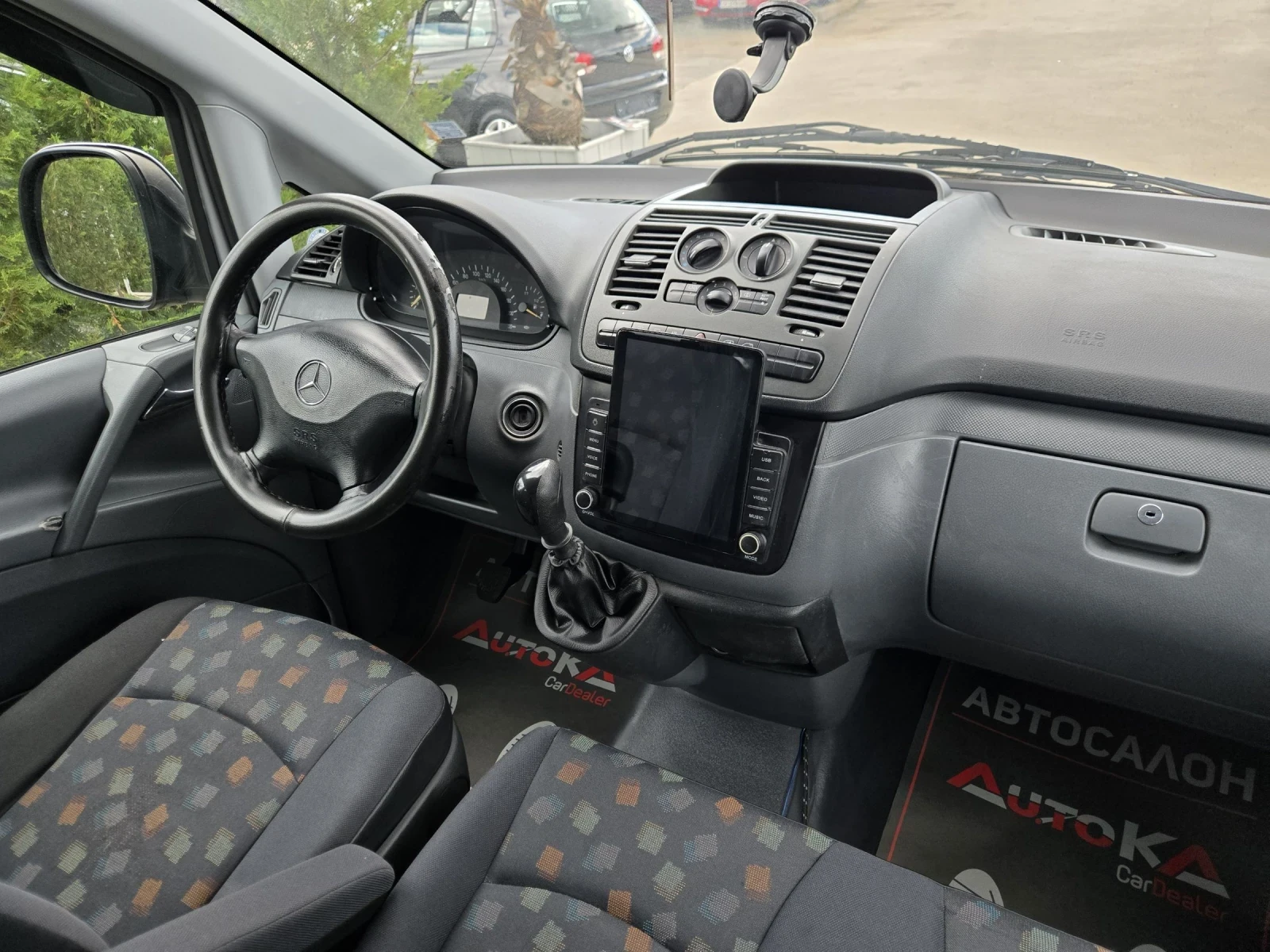 Mercedes-Benz Vito 2.2CDI-150кс= 6ск= 9МЕСТА= НАВИ= КЛИМАТРОНИК, снимка 12 - Бусове и автобуси - 54933667