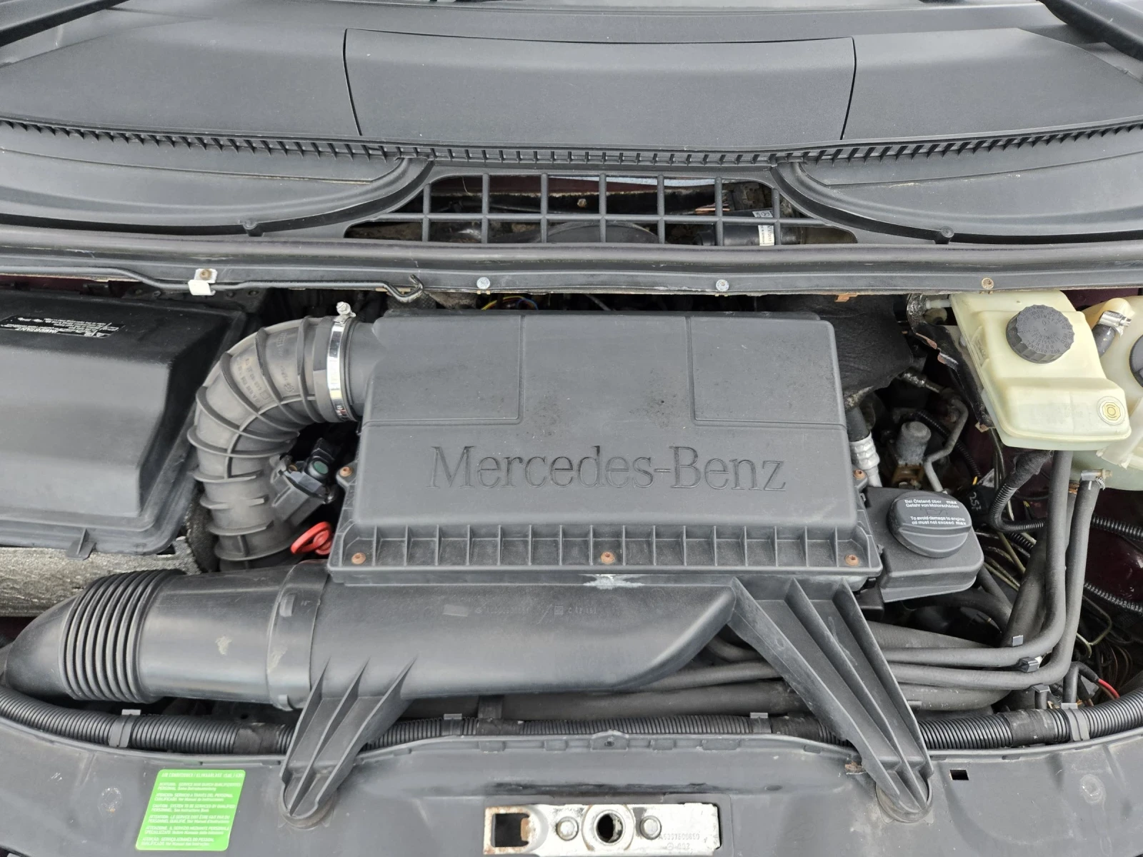 Mercedes-Benz Vito 2.2CDI-150кс= 6ск= 9МЕСТА= НАВИ= КЛИМАТРОНИК, снимка 17 - Бусове и автобуси - 54933667