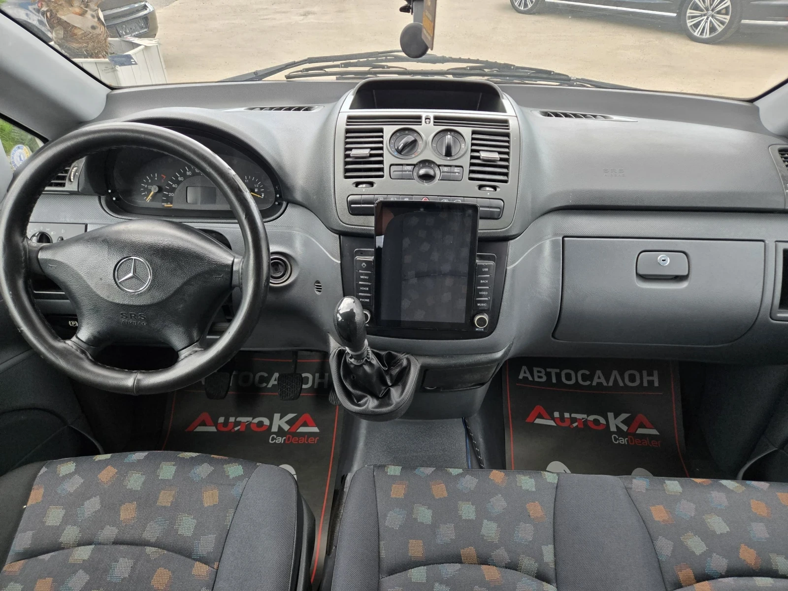 Mercedes-Benz Vito 2.2CDI-150кс= 6ск= 9МЕСТА= НАВИ= КЛИМАТРОНИК, снимка 11 - Бусове и автобуси - 54933667