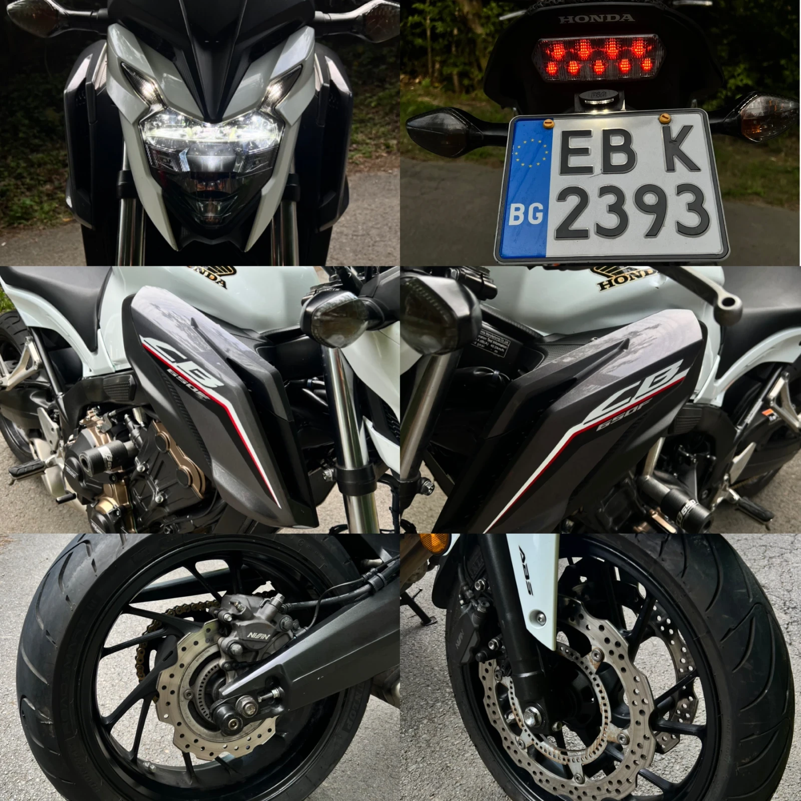 Honda Cbf 650, 2018, ABS, ASV, 90кс., снимка 12 - Мотоциклети и мототехника - 55324273