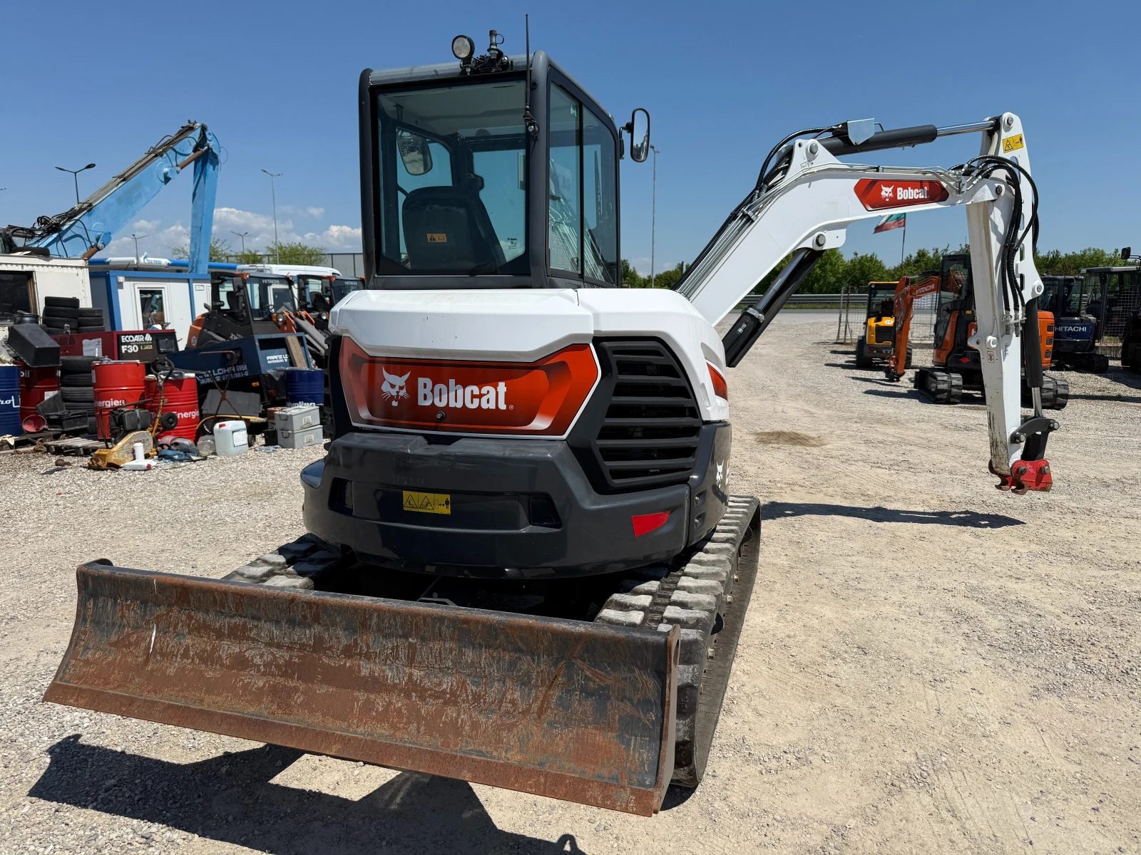 Багер Bobcat E55z LONGARM КАТО НОВ, снимка 17 - Индустриална техника - 54428891