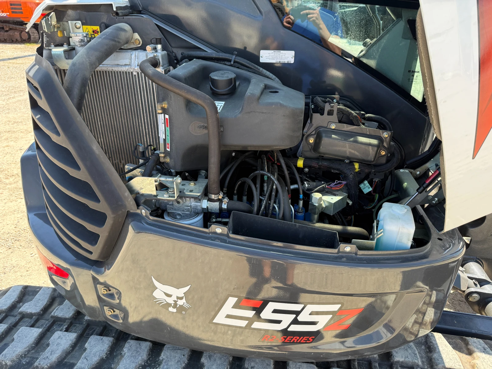 Багер Bobcat E55z LONGARM КАТО НОВ, снимка 8 - Индустриална техника - 54428891