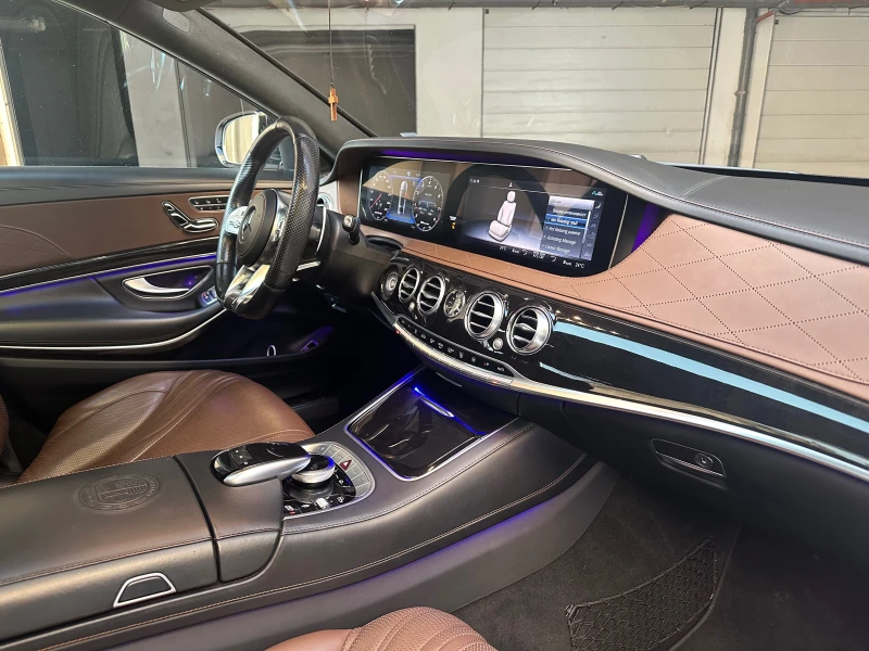 Mercedes-Benz S 63 AMG 4MATIC+ , снимка 7 - Автомобили и джипове - 47887451