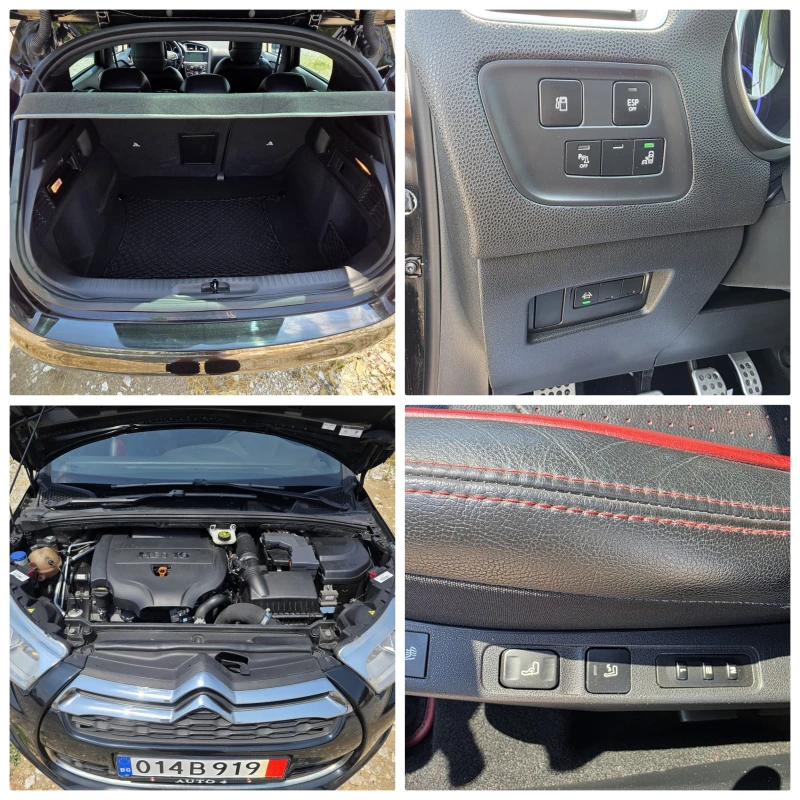 Citroen DS4 2.0 HDI * 163к.с.* SWISS* FULL, снимка 15 - Автомобили и джипове - 51051509