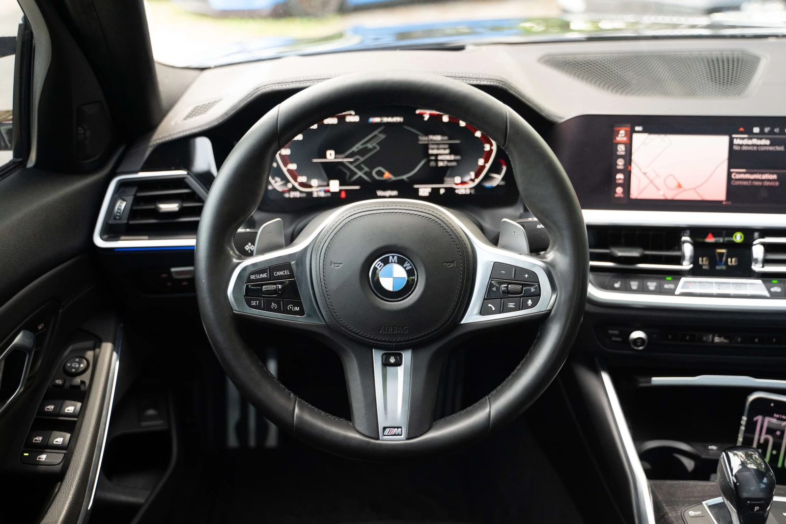BMW 340 * M340i M340i| NoAccident| Enhanced| h/k| HUD| BSM, снимка 12 - Автомобили и джипове - 55939470