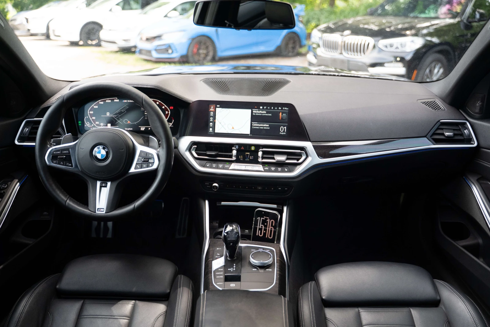 BMW 340 * M340i M340i| NoAccident| Enhanced| h/k| HUD| BSM, снимка 11 - Автомобили и джипове - 55939470