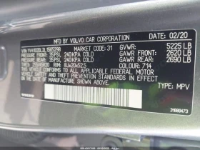 Volvo XC60 T5 INSCRIPTION CARFAX АВТО КРЕДИТ - 33800 лв. - 50583335 17