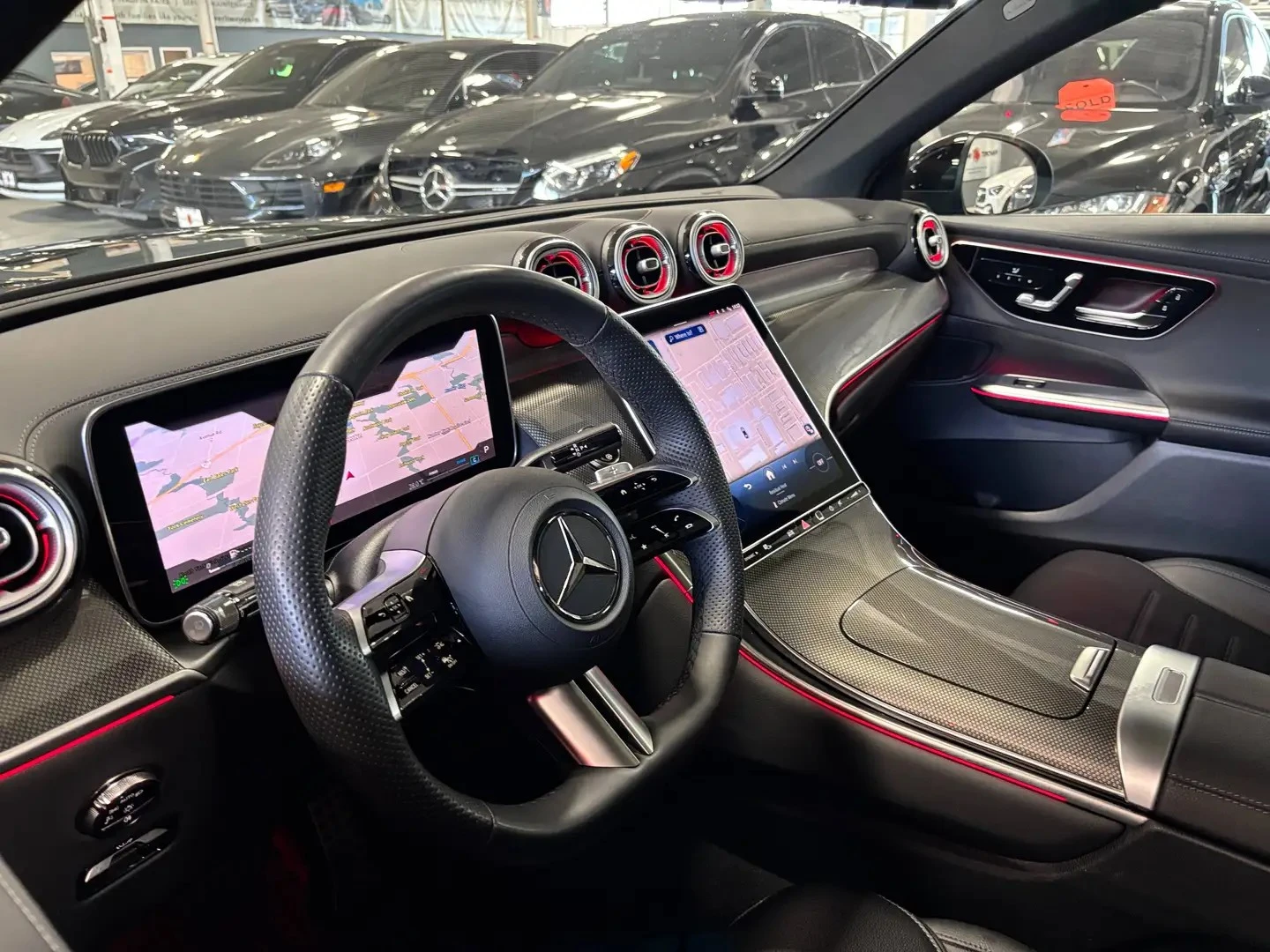 Mercedes-Benz GLC 300 COUPE AMG PKG LOADED ЦЕНА ДО БЪЛГАРИЯ АВТОКРЕДИТ, снимка 13 - Автомобили и джипове - 55826057