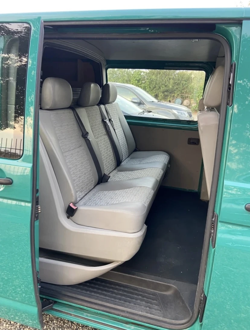 VW T5 VW Transporter 2.0d Товаропьтнически 6-МЕСТЕН, снимка 11 - Бусове и автобуси - 54168975