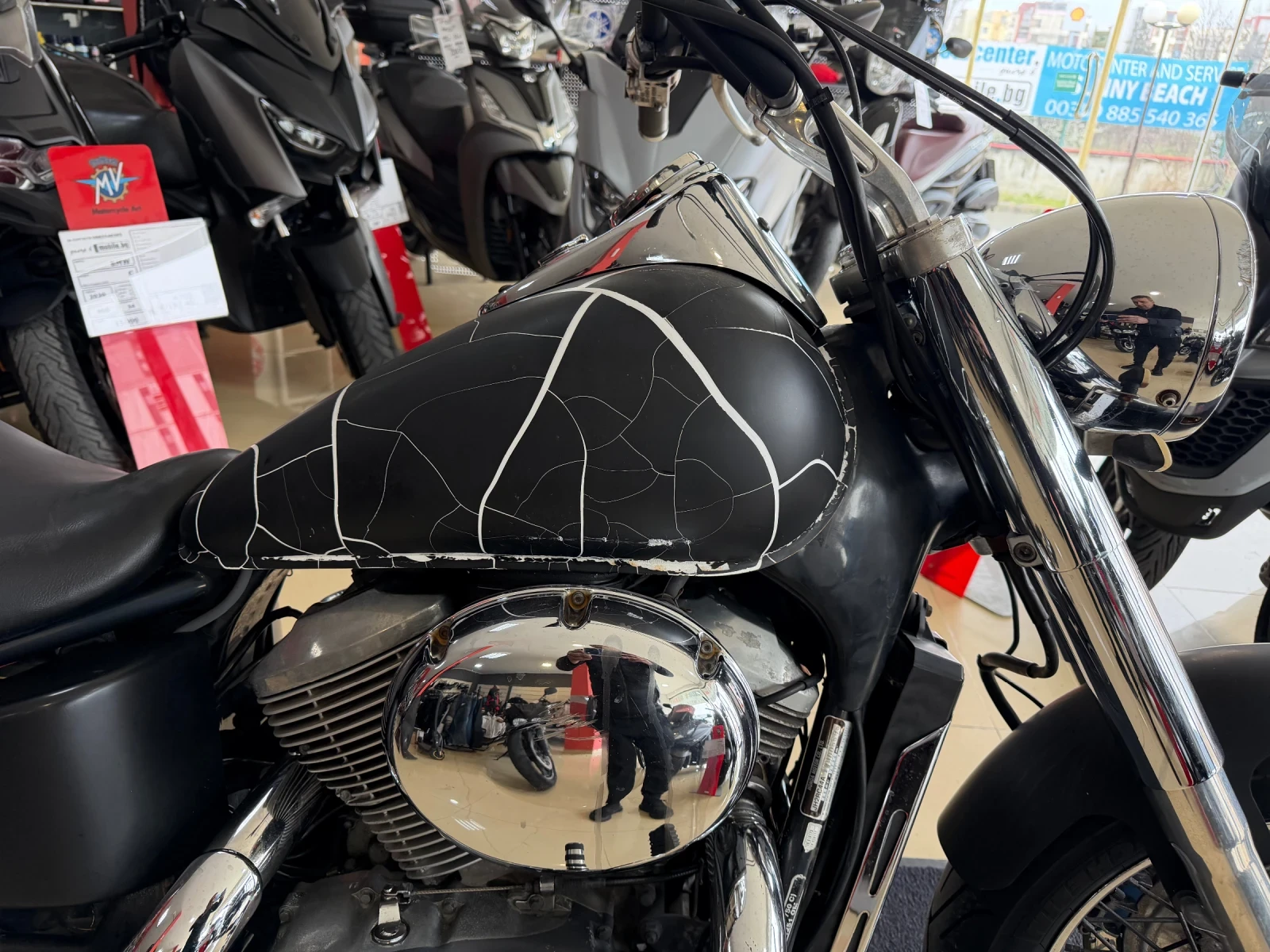 Honda Shadow 750cc 33kw a2, снимка 3 - Мотоциклети и мототехника - 54013424