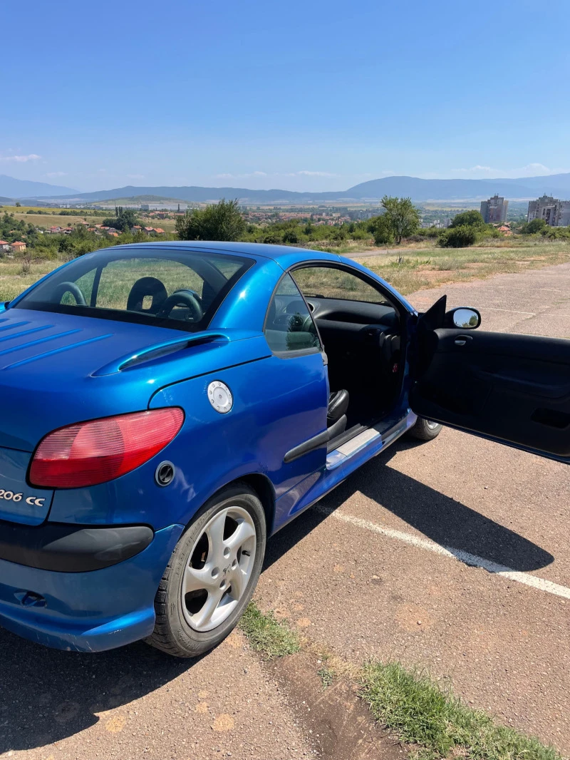 Peugeot 206 1.6 БЕНЗИН/ГАЗ, снимка 4 - Автомобили и джипове - 47364780