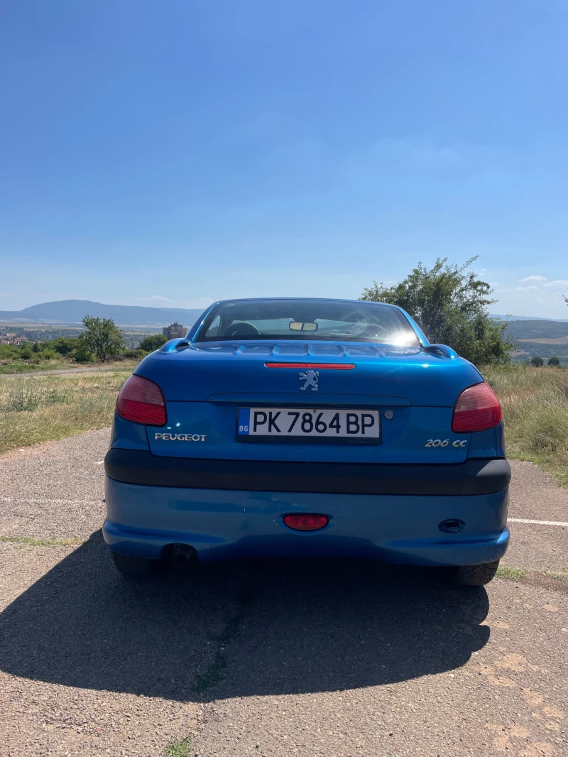 Peugeot 206 1.6 БЕНЗИН/ГАЗ, снимка 3 - Автомобили и джипове - 47364780