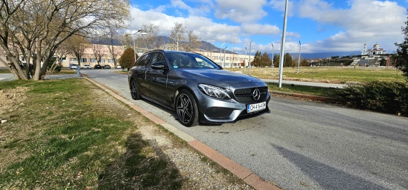 Mercedes-Benz C 43 AMG 4х4 BURMESTER 360  Сменени вериги, снимка 5 - Автомобили и джипове - 48968045