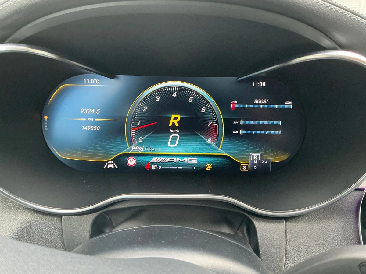 Mercedes-Benz C 63 AMG Mercedes-Benz C 63* АВТОФИНАНСИРАНЕ* БЕЗ ПЪР AMG S | Mobile.bg — изображение 12