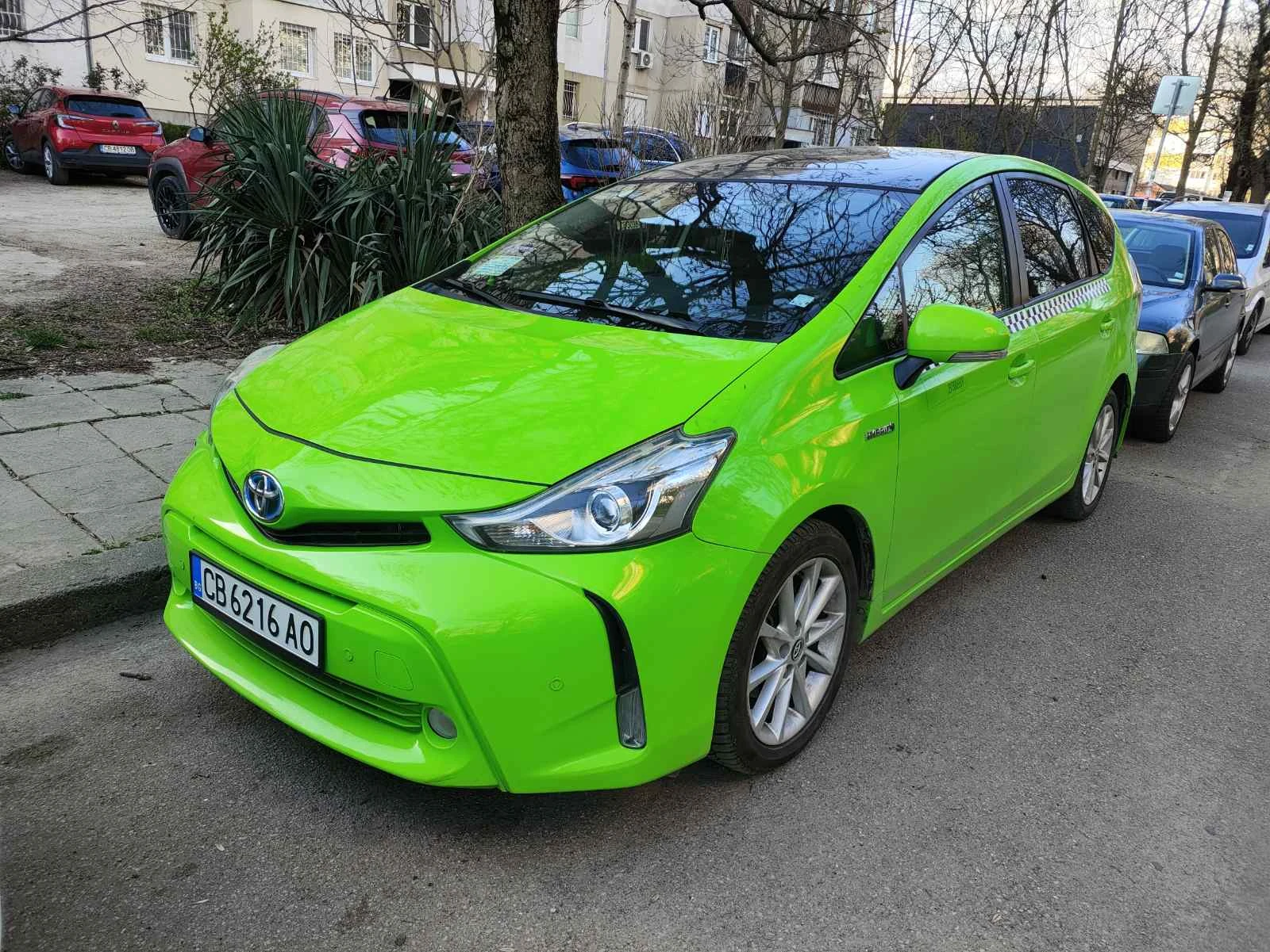 Toyota Prius Plus, 7 местен, Газова уредба, Такси