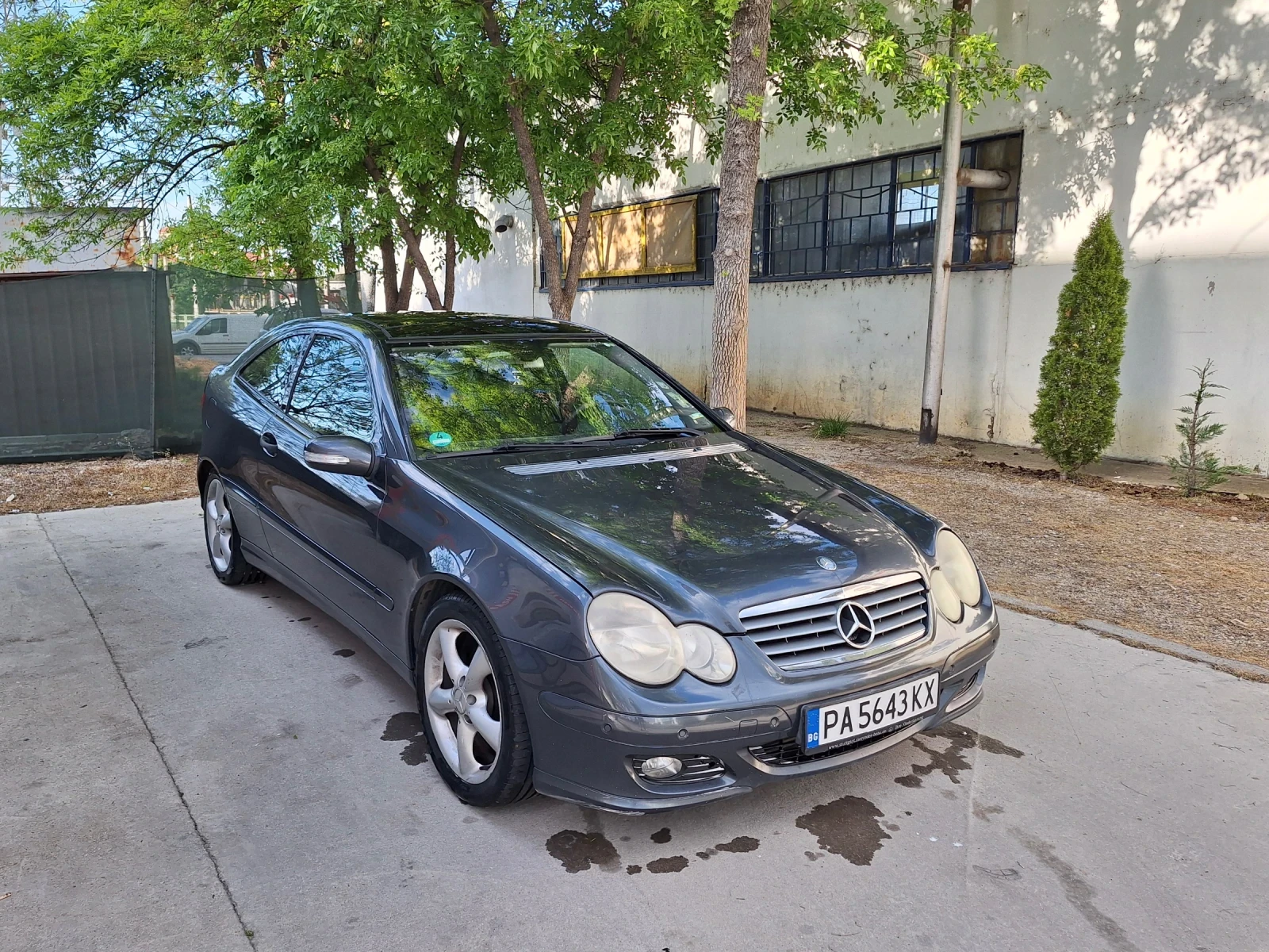 Mercedes-Benz C 180 Mercedes C180 Kompressor W203 Coupe, 2005, снимка 3 - Автомобили и джипове - 55689048