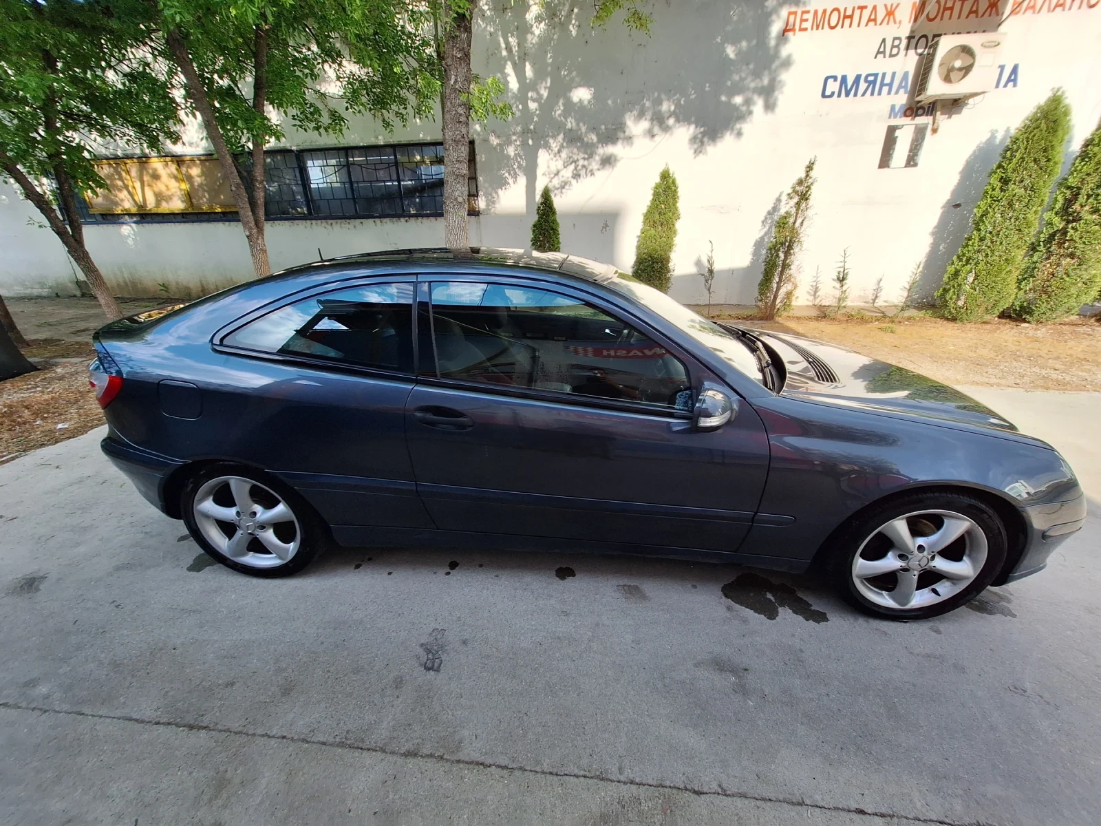 Mercedes-Benz C 180 Mercedes C180 Kompressor W203 Coupe, 2005, снимка 8 - Автомобили и джипове - 55689048